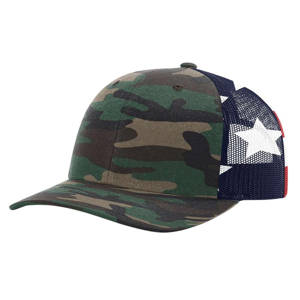 Heather Grey Ball Cap - Richardson - Mesh-Back Trucker