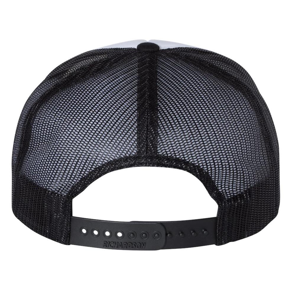 White/Black Ball Caps - Richardson - Stylish Trucker Cap