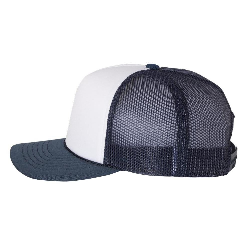 White/Black Ball Caps - Richardson - Stylish Trucker Cap