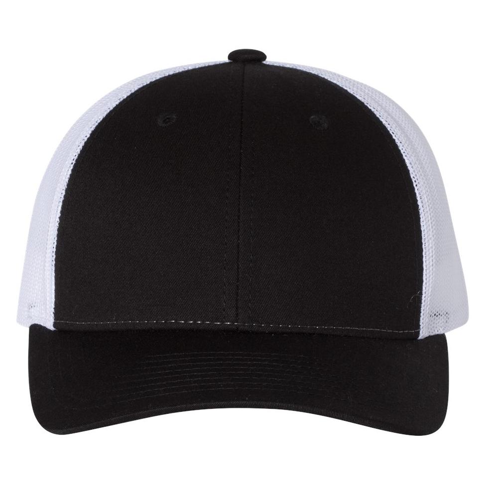 Black/Charcoal Ball Caps - Richardson - Stylish Fit