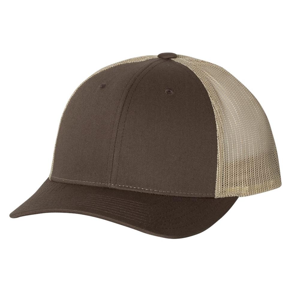 Black/Charcoal Ball Caps - Richardson - Stylish Fit