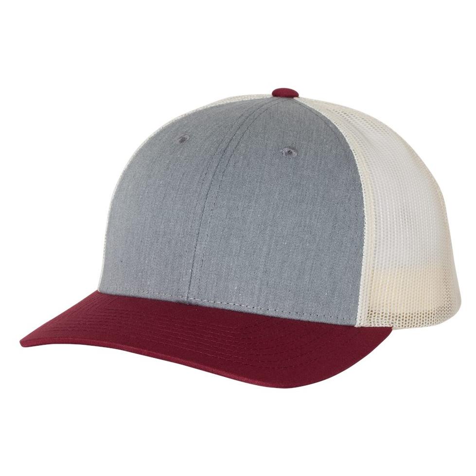 Black/Charcoal Ball Caps - Richardson - Stylish Fit