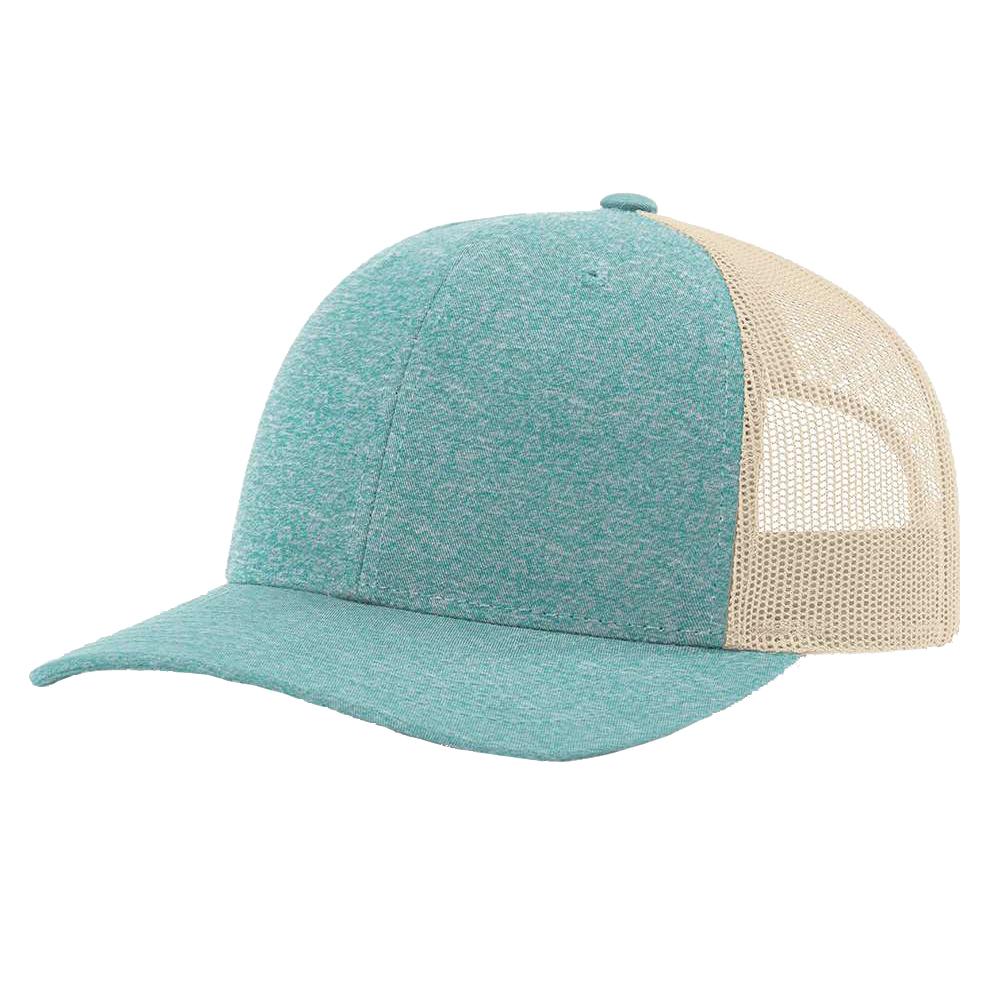 Black Heather Cap - Richardson - Structured Fit
