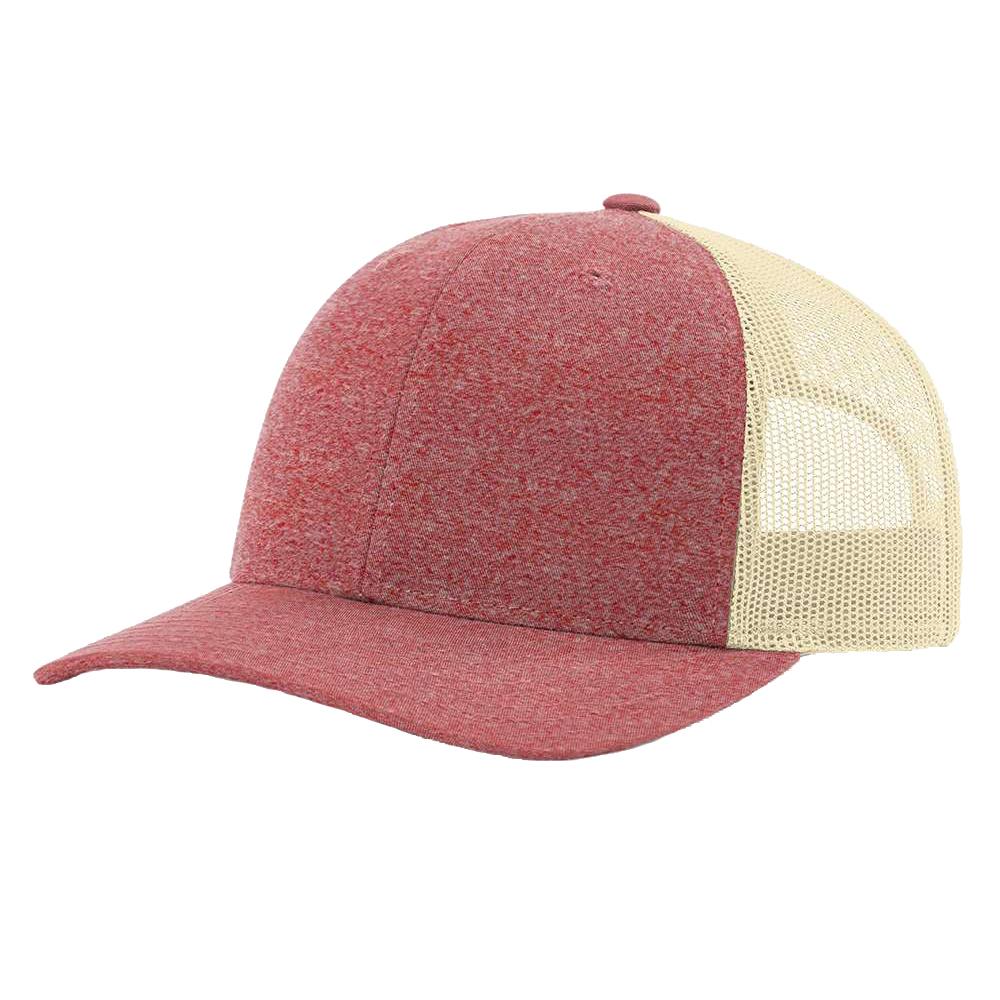 Black Heather Cap - Richardson - Structured Fit