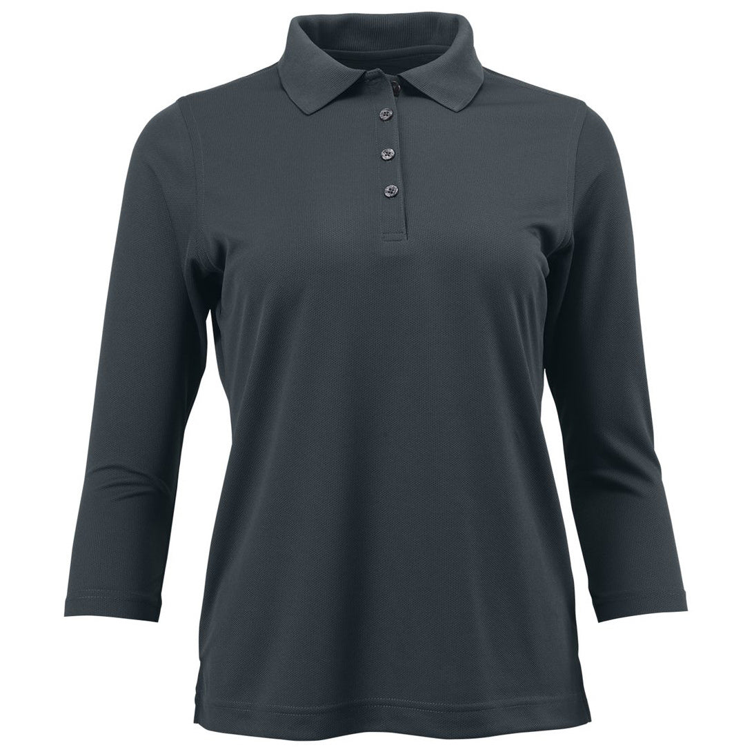 Black Polo Shirt - Paragon - Moisture Wicking