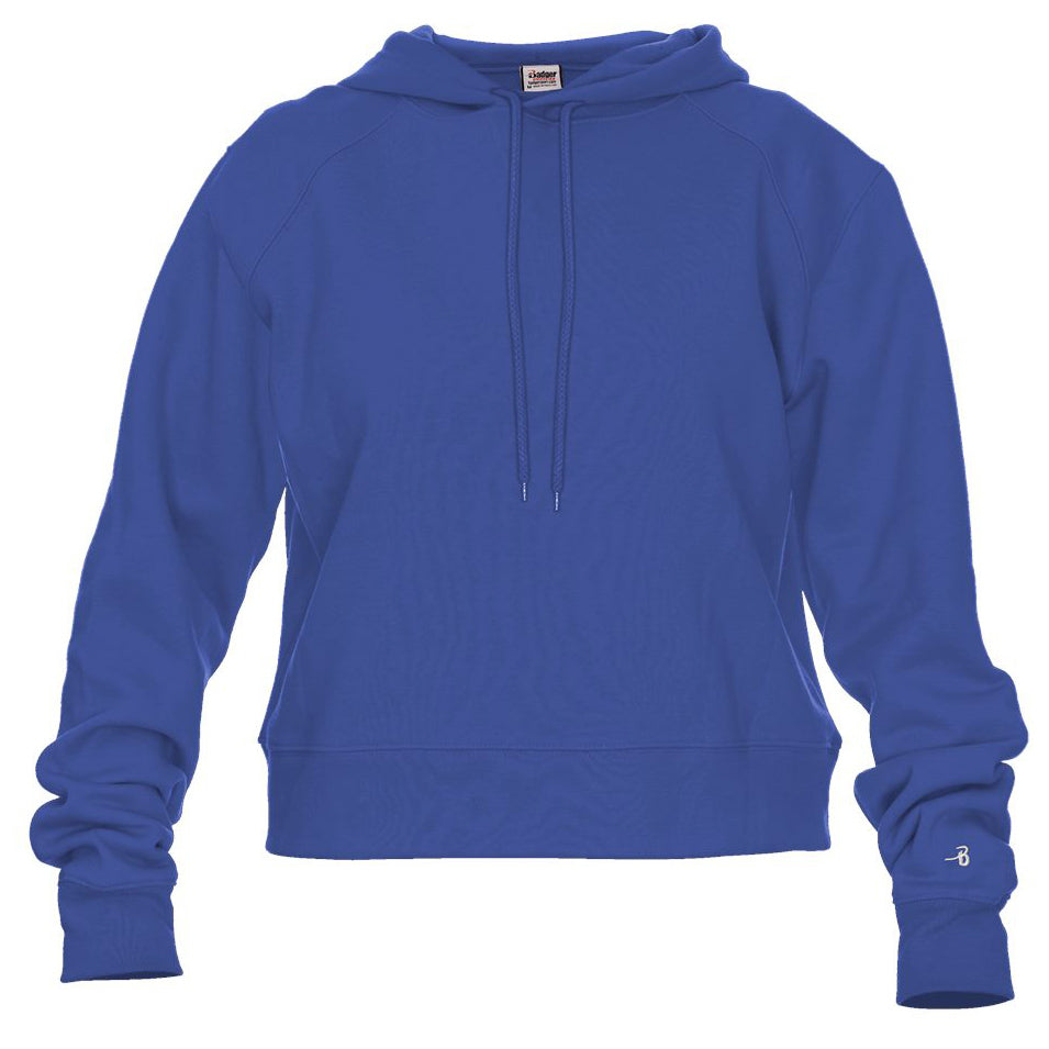 Red Sweatshirts - Badger Sport - Comfortable Crop Hooded