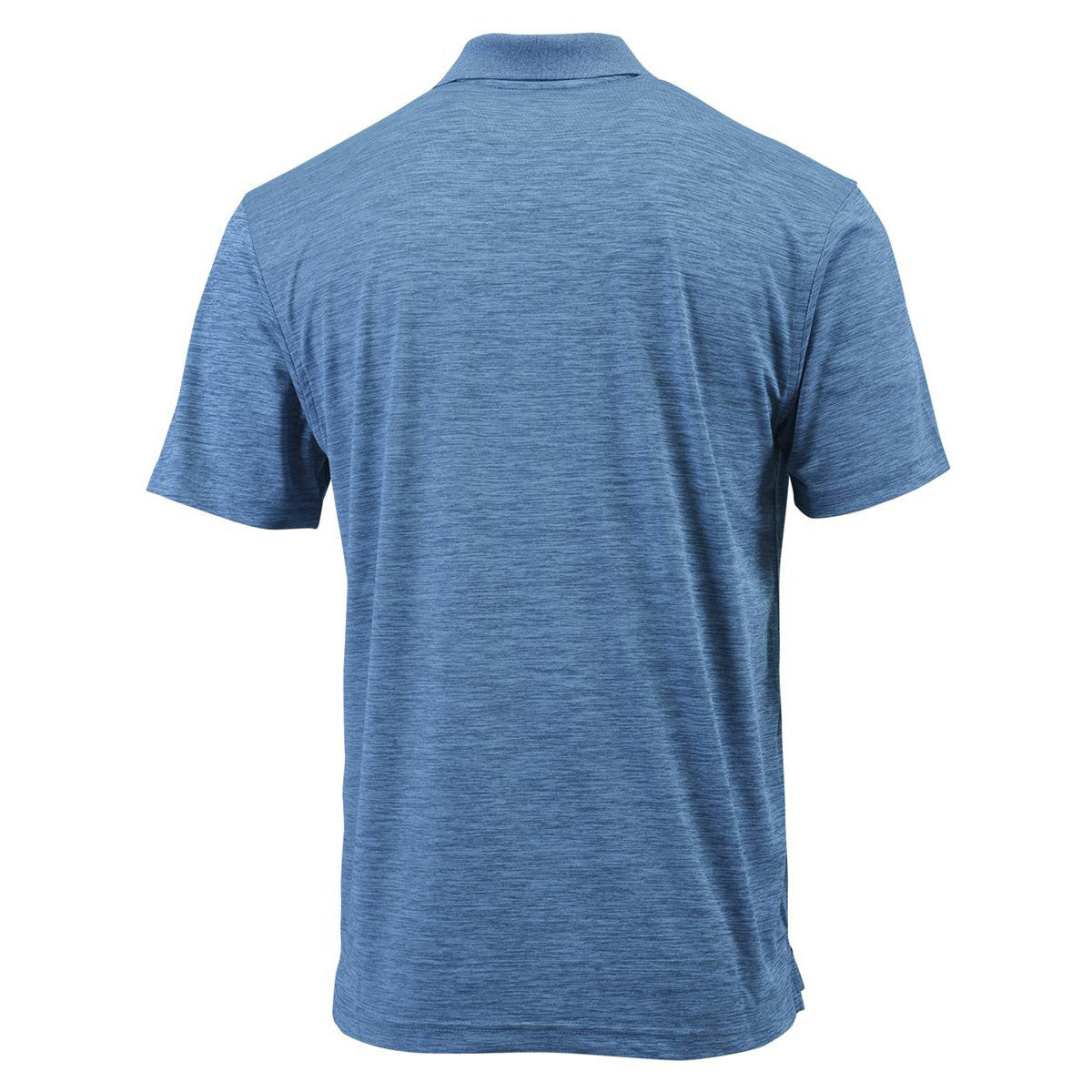Black Heather Polo Shirt - Paragon - Microfiber Comfort
