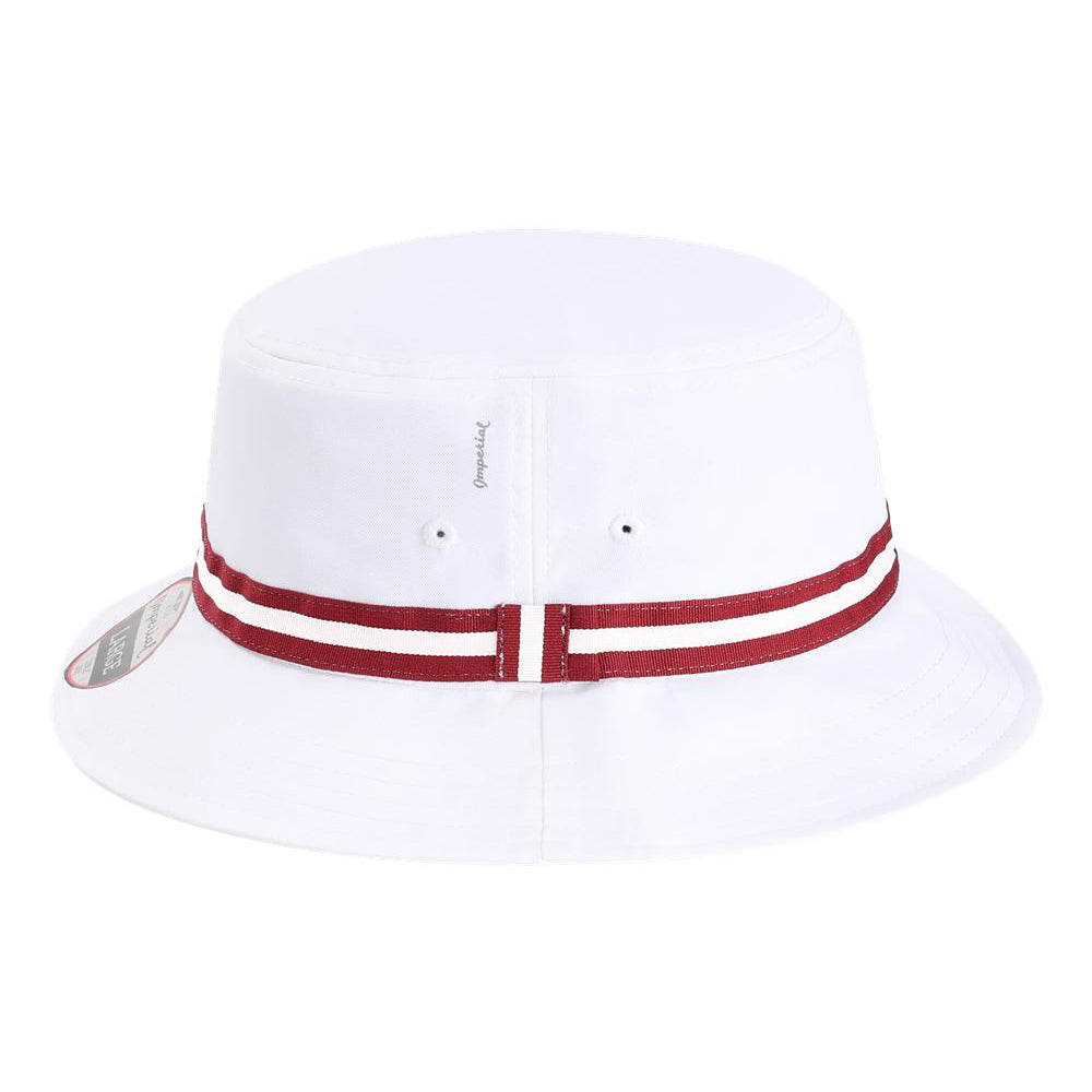White/Black Bucket Hat - Imperial - Breathable Fabric