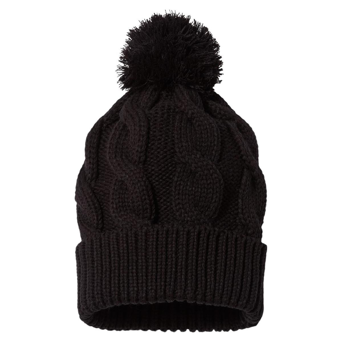 Black Beanies - Chunky Beanie - Richardson - Cozy Acrylic