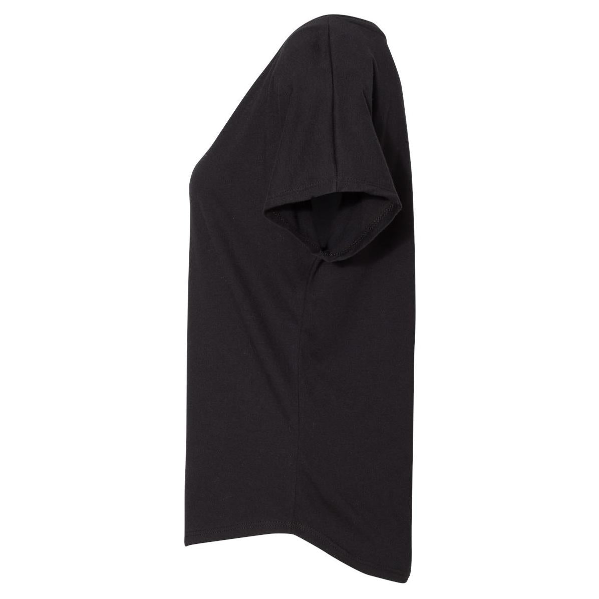 Black T-Shirts - Next Level - Flowy Dolman Style