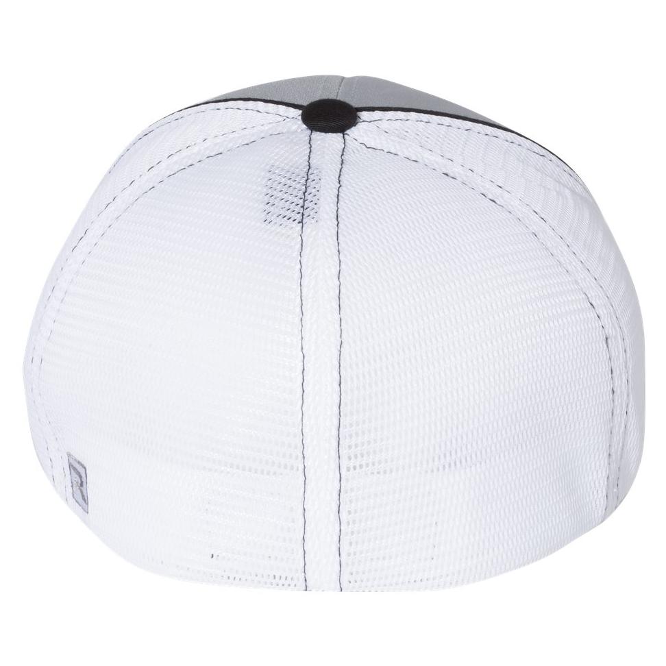 Black/Charcoal Split Ball Cap - Richardson - Sportmesh Design
