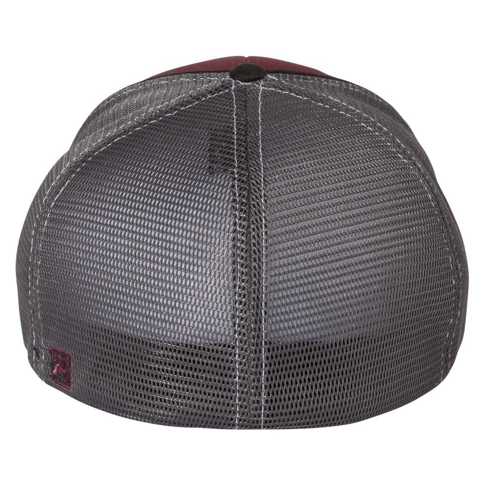 Black/Charcoal Split Ball Cap - Richardson - Sportmesh Design
