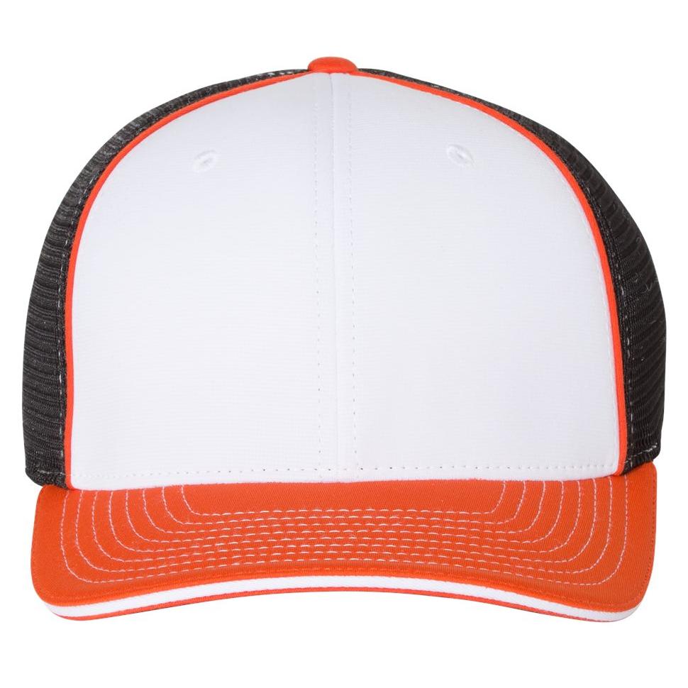 Black/Charcoal Split Ball Cap - Richardson - Sportmesh Design