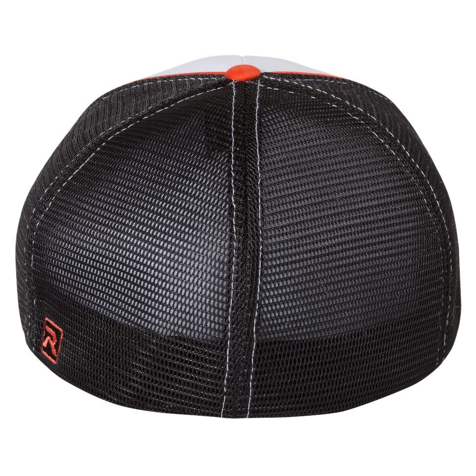 Black/Charcoal Split Ball Cap - Richardson - Sportmesh Design