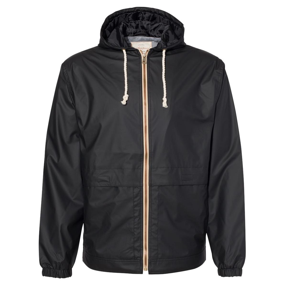Black Jackets | Weatherproof | Stylish Hooded Rain - brand - Water-Resistant