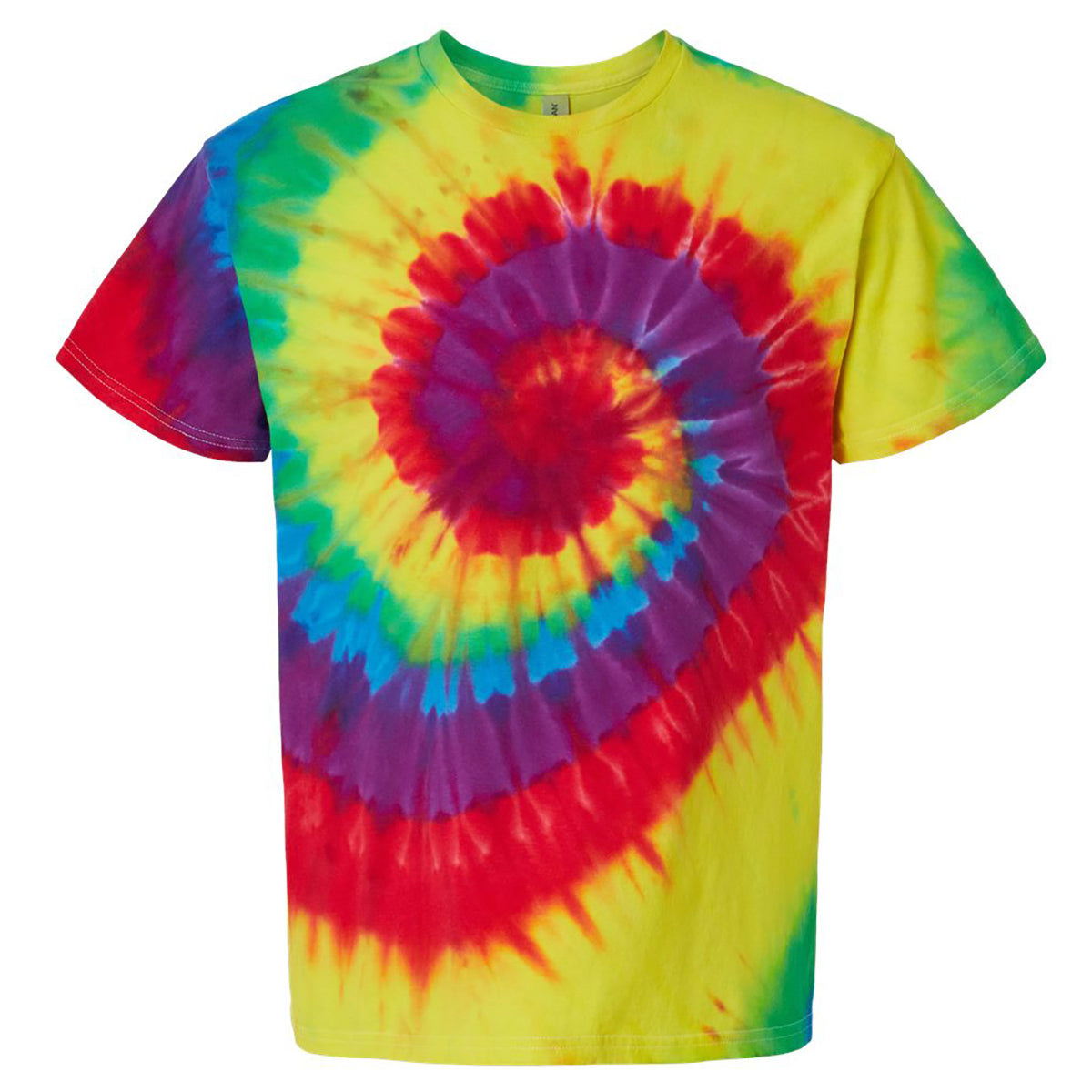 Aurora T-Shirts - Colorful Spiral Tee - Dyenomite - Vibrant