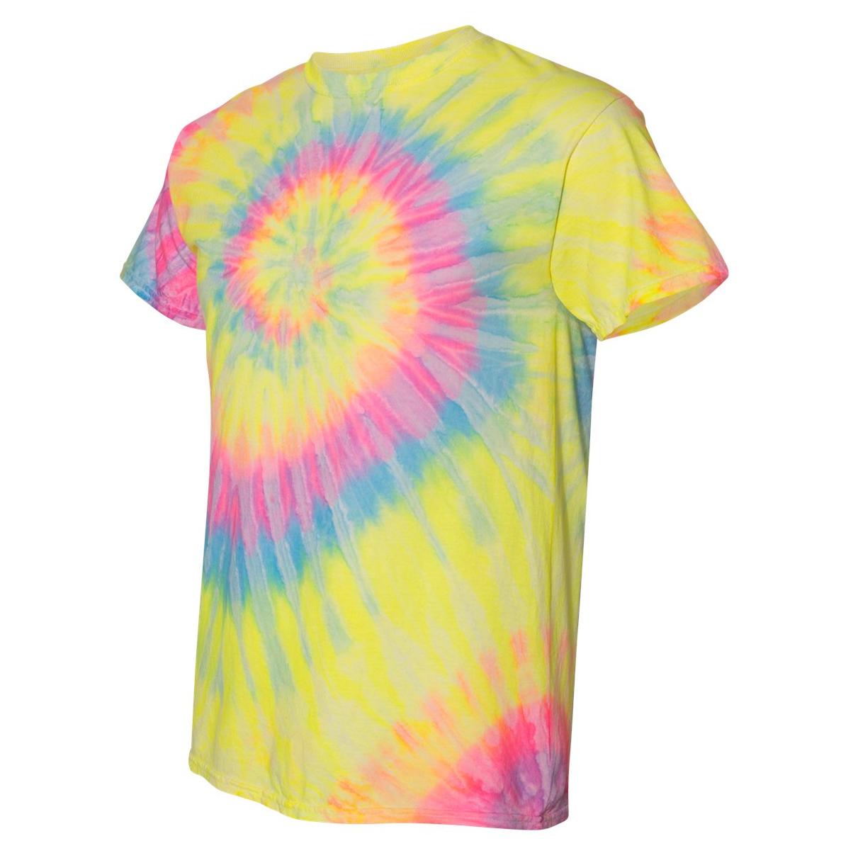 Aurora T-Shirts - Colorful Spiral Tee - Dyenomite - Vibrant