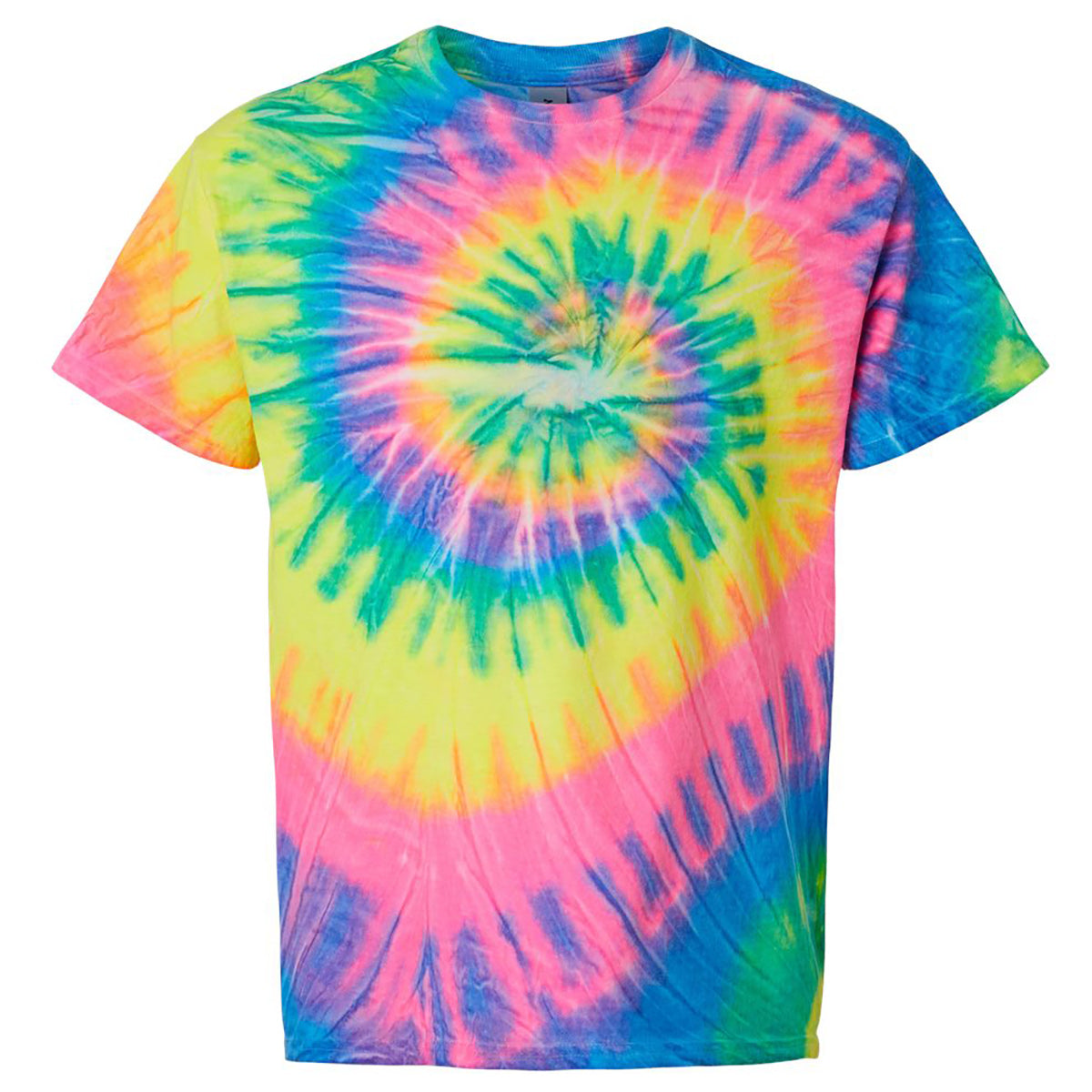 Aurora T-Shirts - Colorful Spiral Tee - Dyenomite - Vibrant