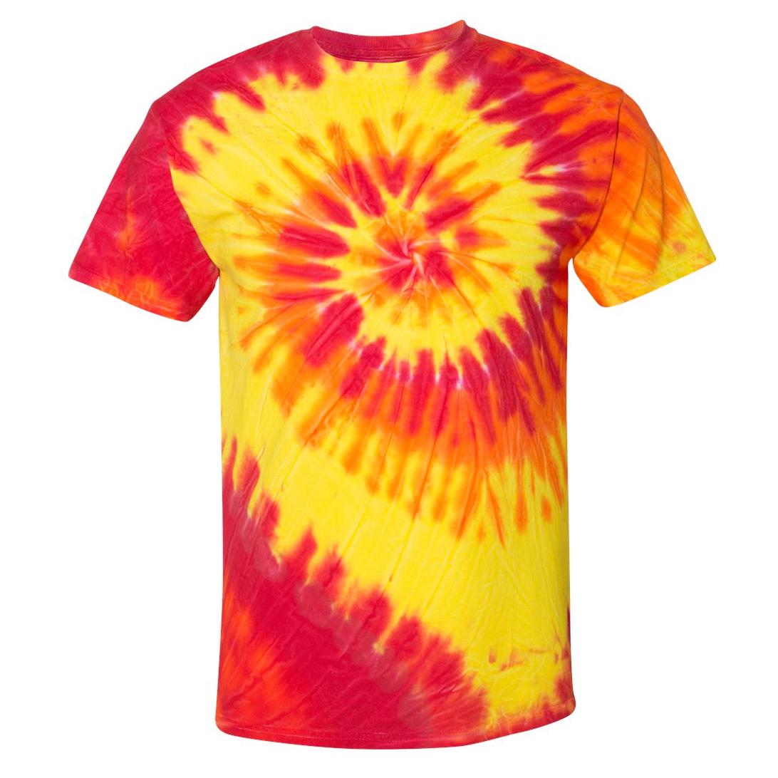 Aurora T-Shirts - Colorful Spiral Tee - Dyenomite - Vibrant