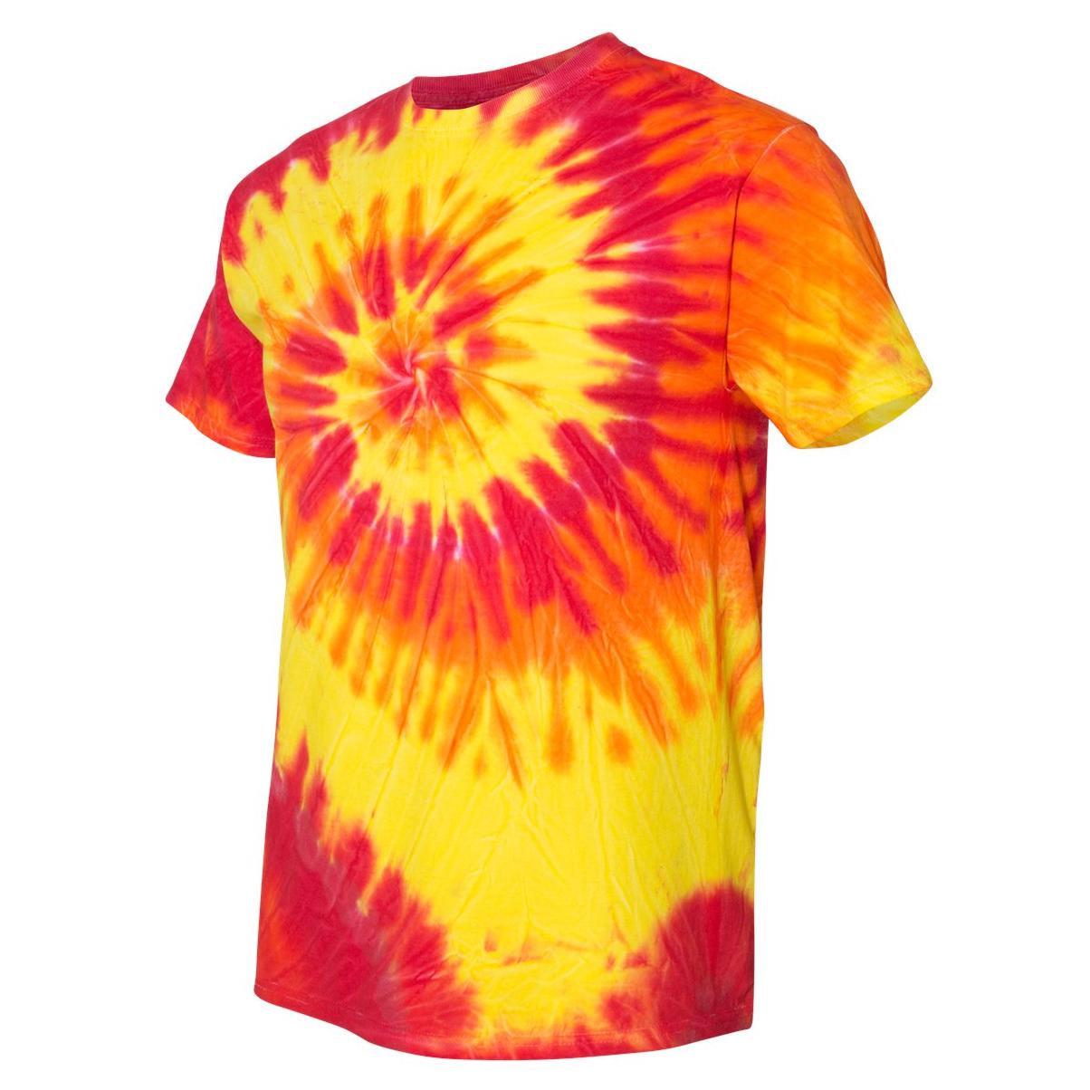 Aurora T-Shirts - Colorful Spiral Tee - Dyenomite - Vibrant