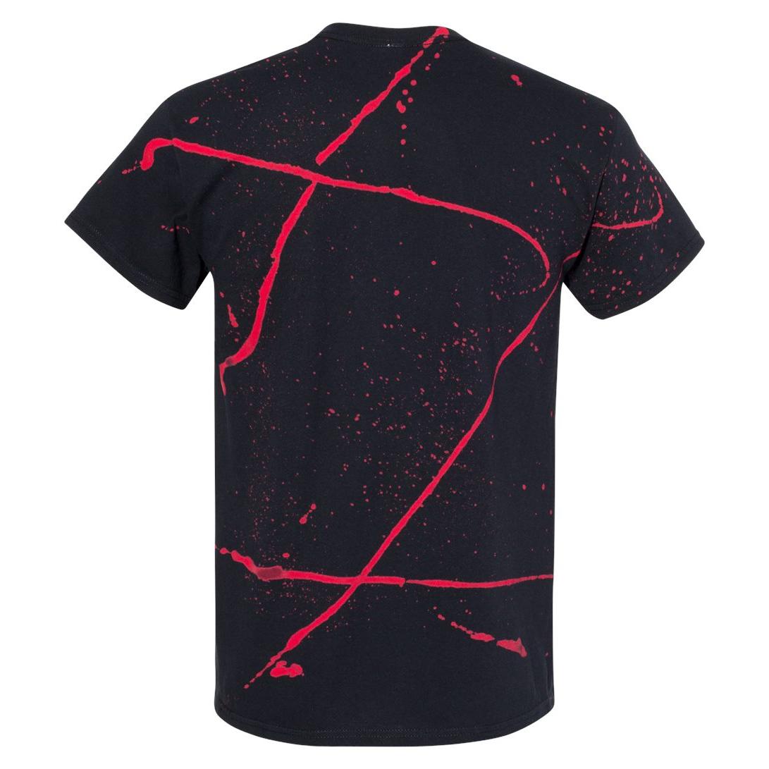 Black/Rainbow T-Shirt - Dyenomite - Cotton Fabric