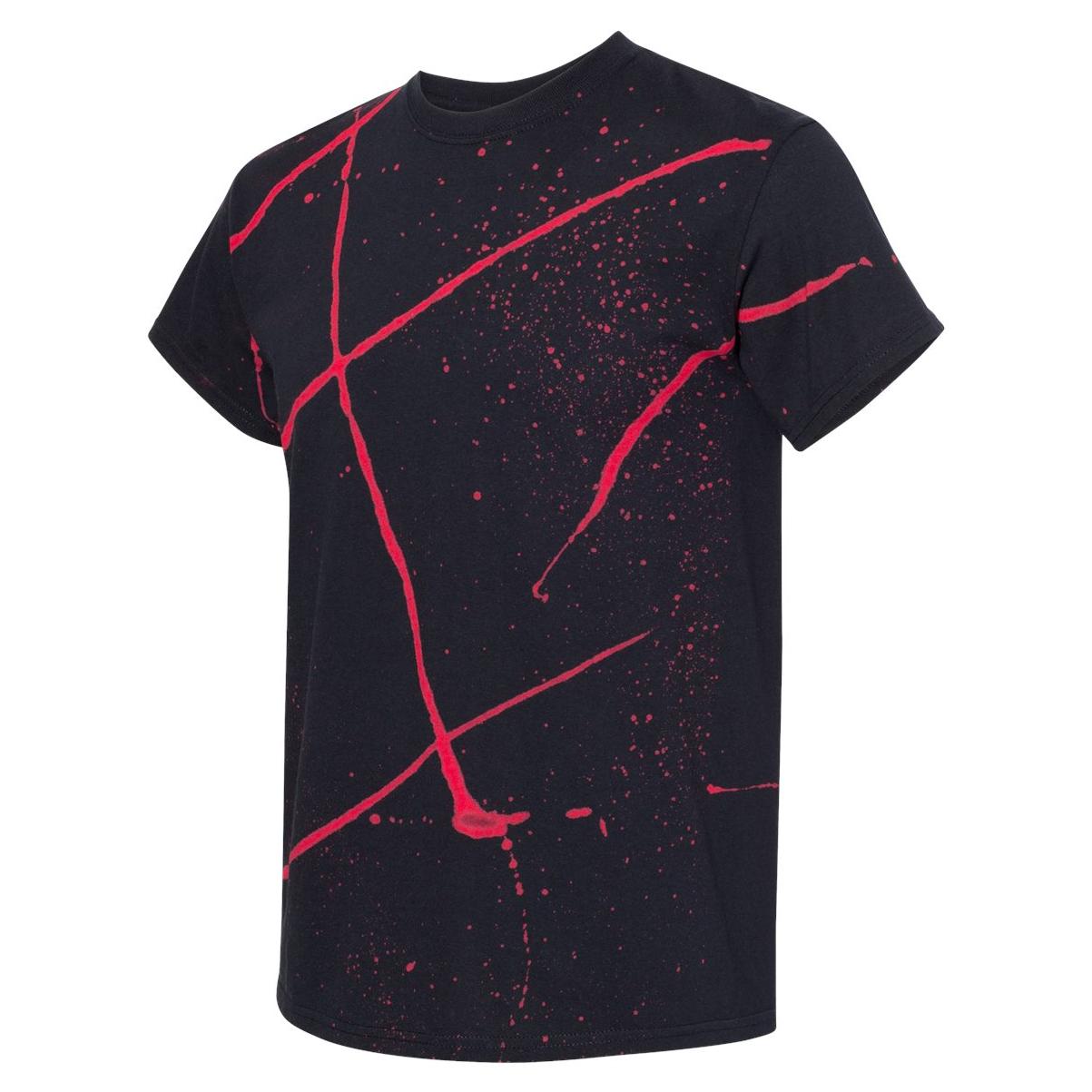 Black/Rainbow T-Shirt - Dyenomite - Cotton Fabric