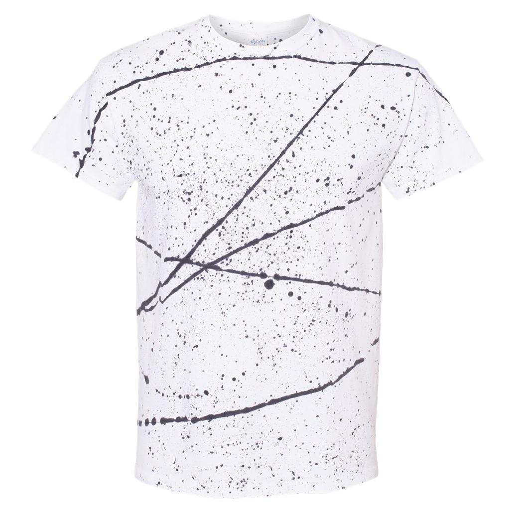 Black/Rainbow T-Shirt - Dyenomite - Cotton Fabric
