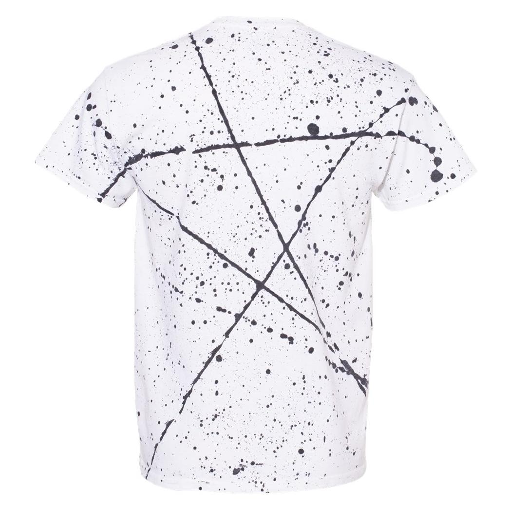 Black/Rainbow T-Shirt - Dyenomite - Cotton Fabric