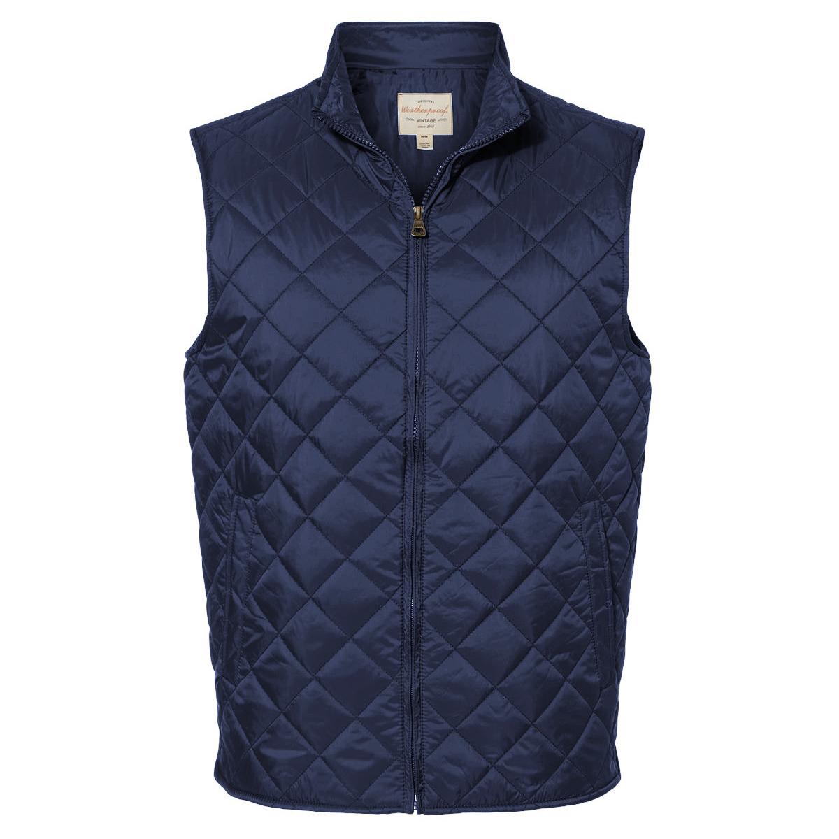 Black Vests - Weatherproof - Stylish Quilted Design