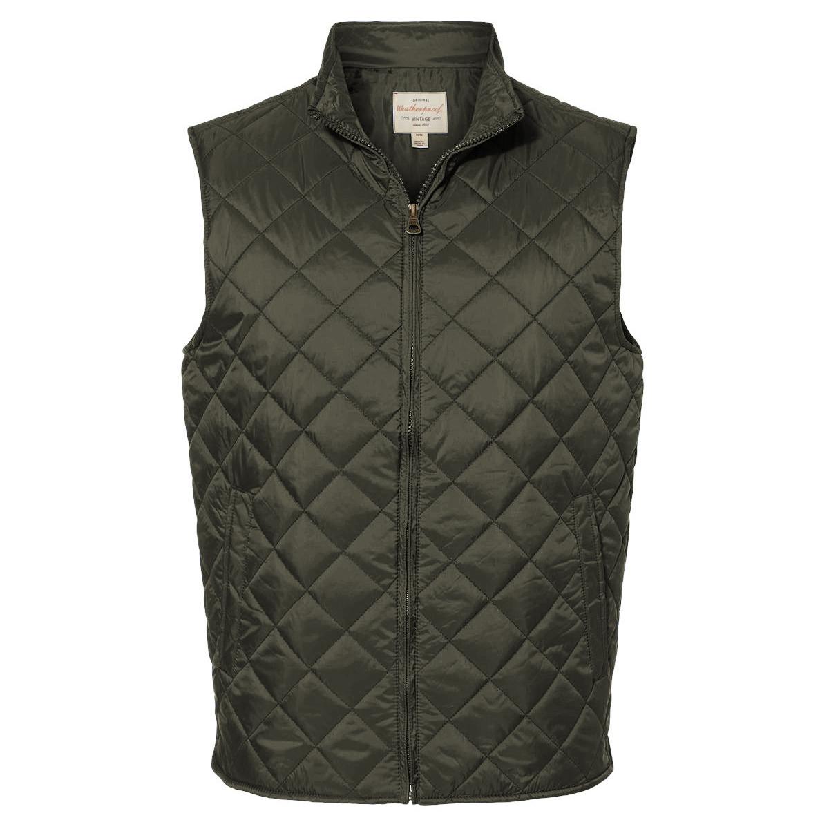 Black Vests - Weatherproof - Stylish Quilted Design