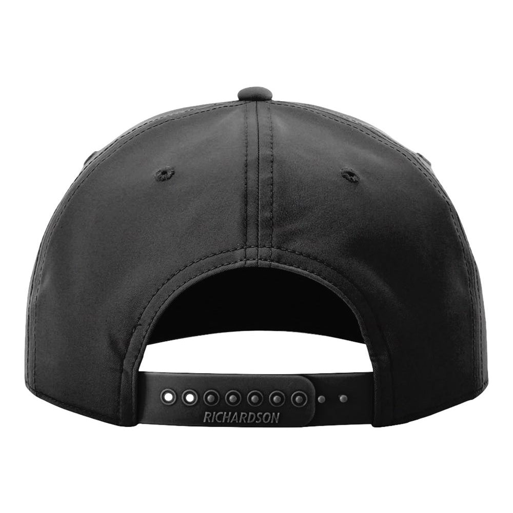 White/Black Ball Caps - Richardson - Snapback Fit