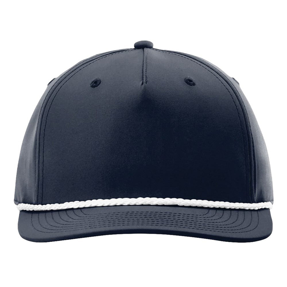 White/Black Ball Caps - Richardson - Snapback Fit