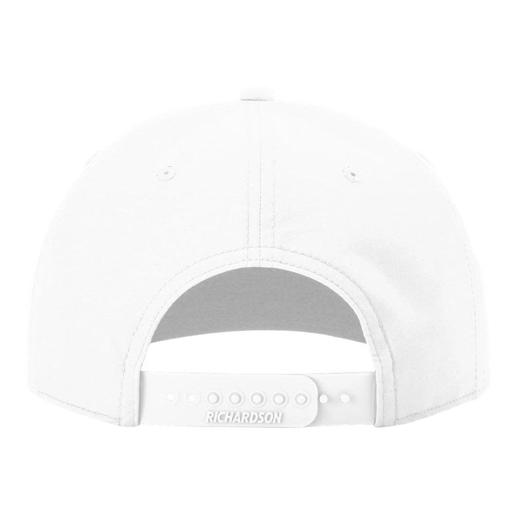 White/Black Ball Caps - Richardson - Snapback Fit