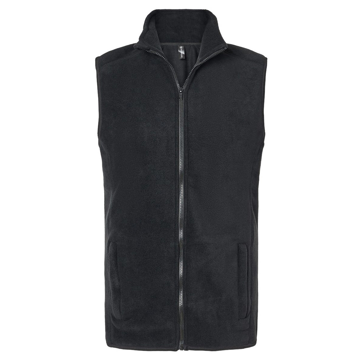 Black Vests - Cozy Fleece Vest - Burnside - Durable Comfort