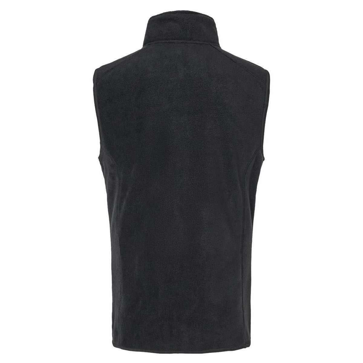 Black Vests - Cozy Fleece Vest - Burnside - Durable Comfort