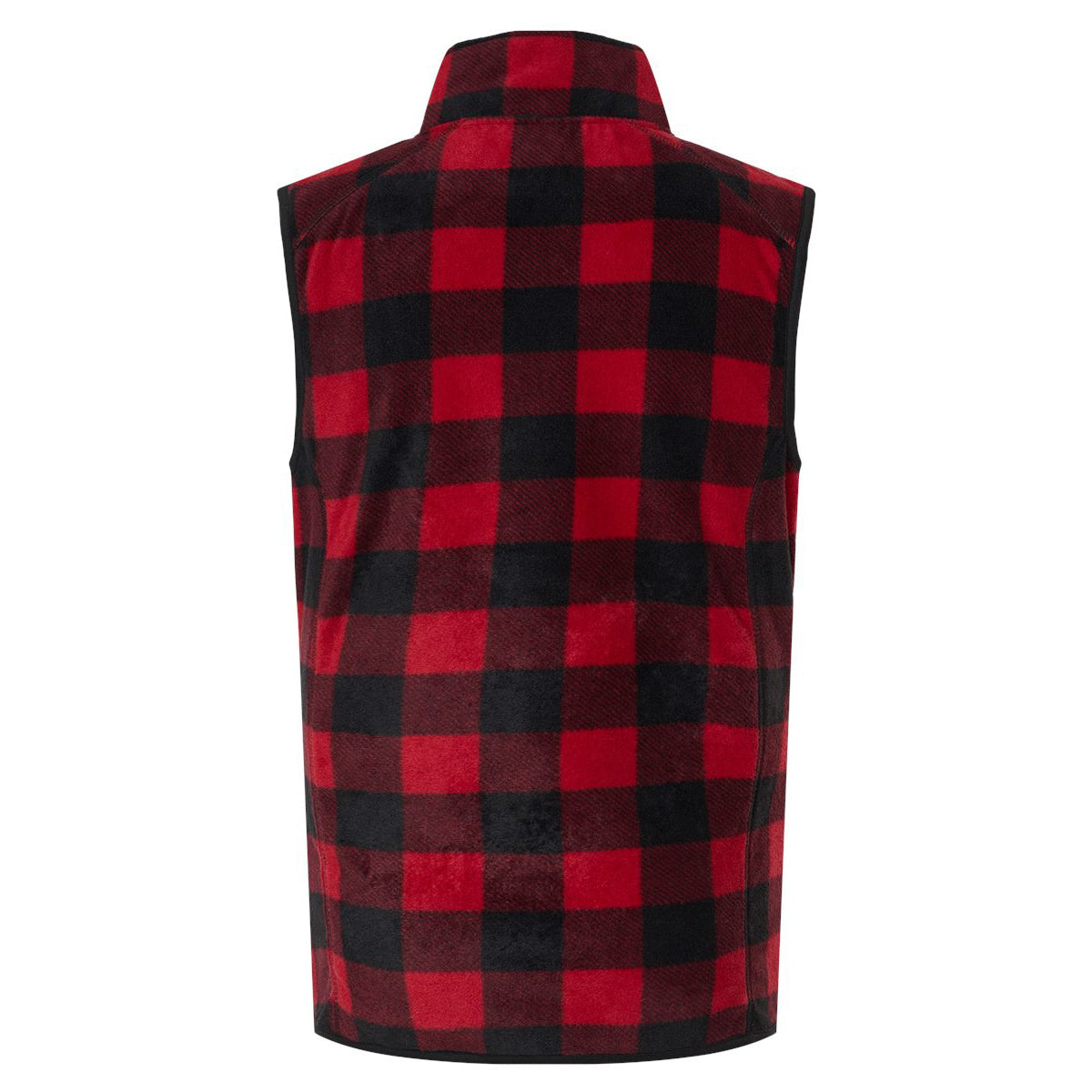 Black Vests - Cozy Fleece Vest - Burnside - Durable Comfort