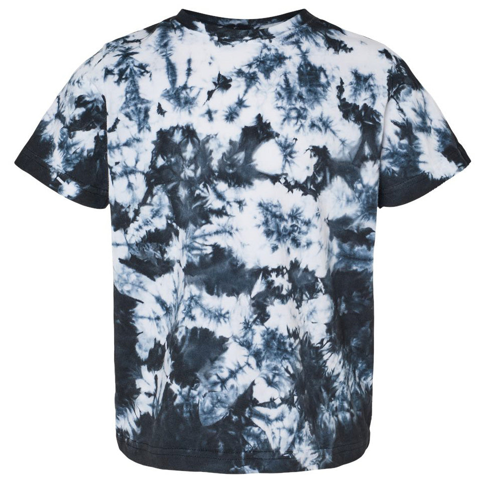 Black Crystal T-Shirts - Dyenomite - Toddler Tie-Dyed