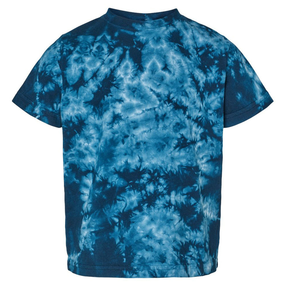 Black Crystal T-Shirts - Dyenomite - Toddler Tie-Dyed