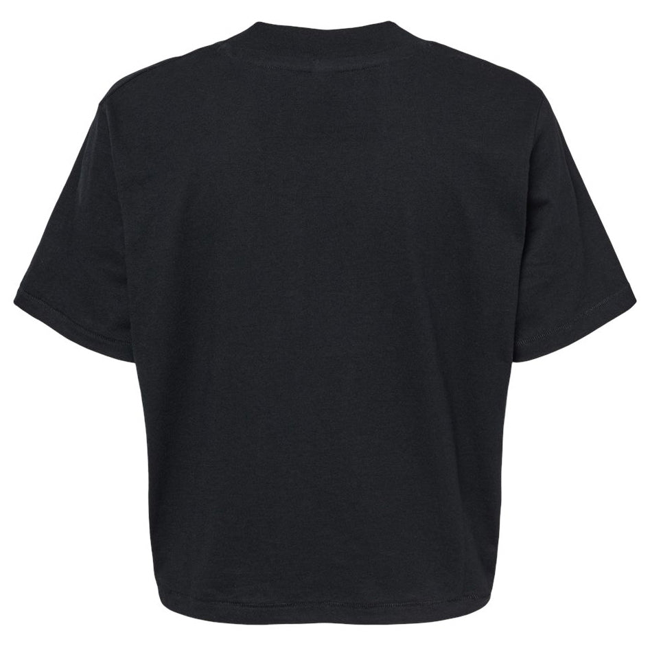 Black Leopard T-Shirt - LAT - Relaxed Fit Jersey