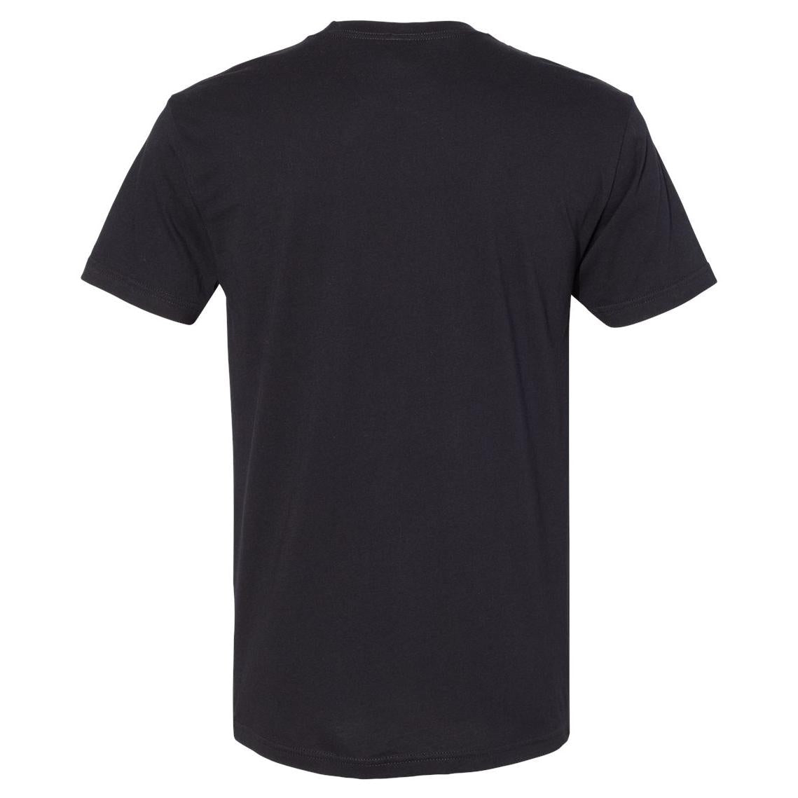 Black T-Shirts - Next Level - Cotton Pocket Crew