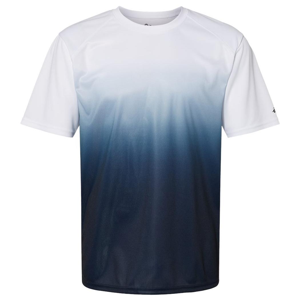 Navy Performance T-Shirt - Badger Sport - Moisture Wicking