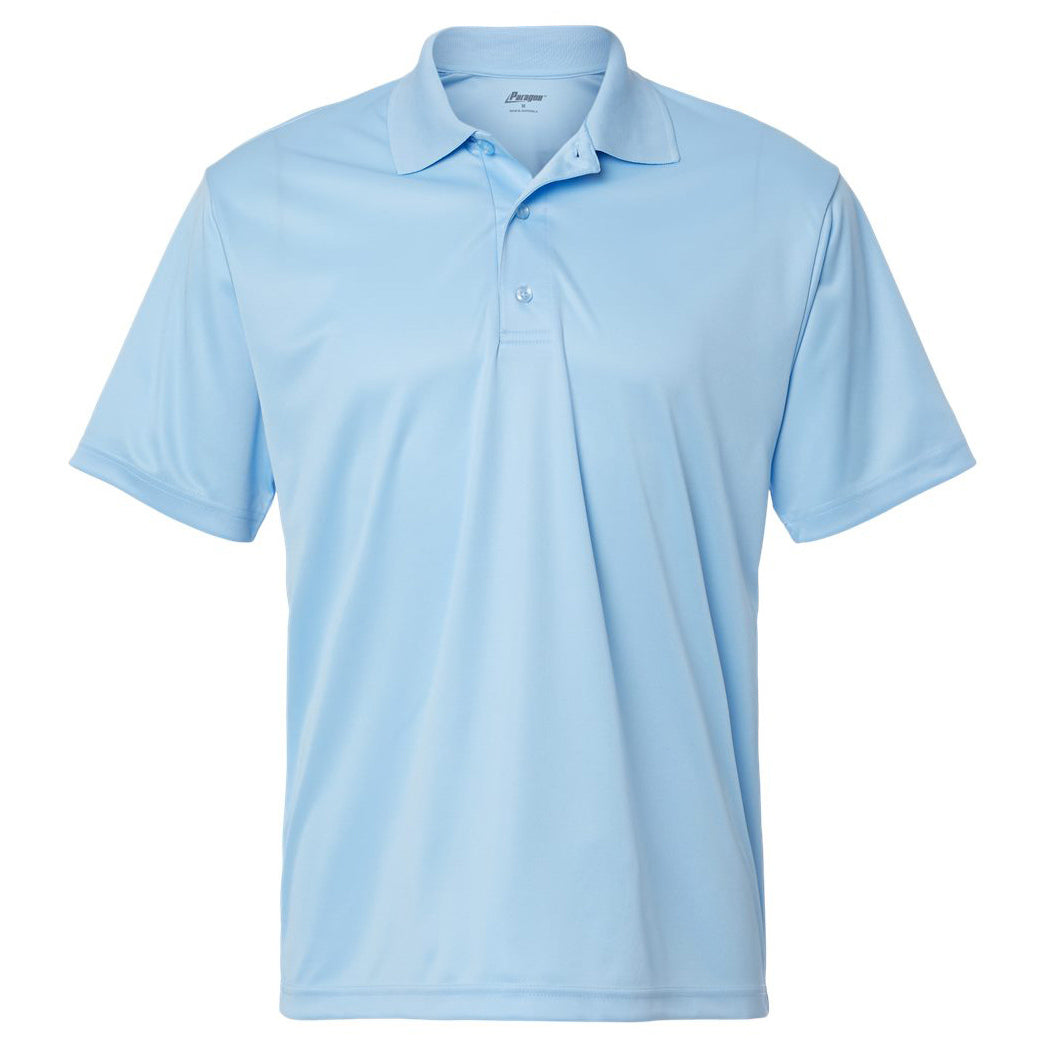 Black Polo Shirts - Paragon - Performance Microfiber