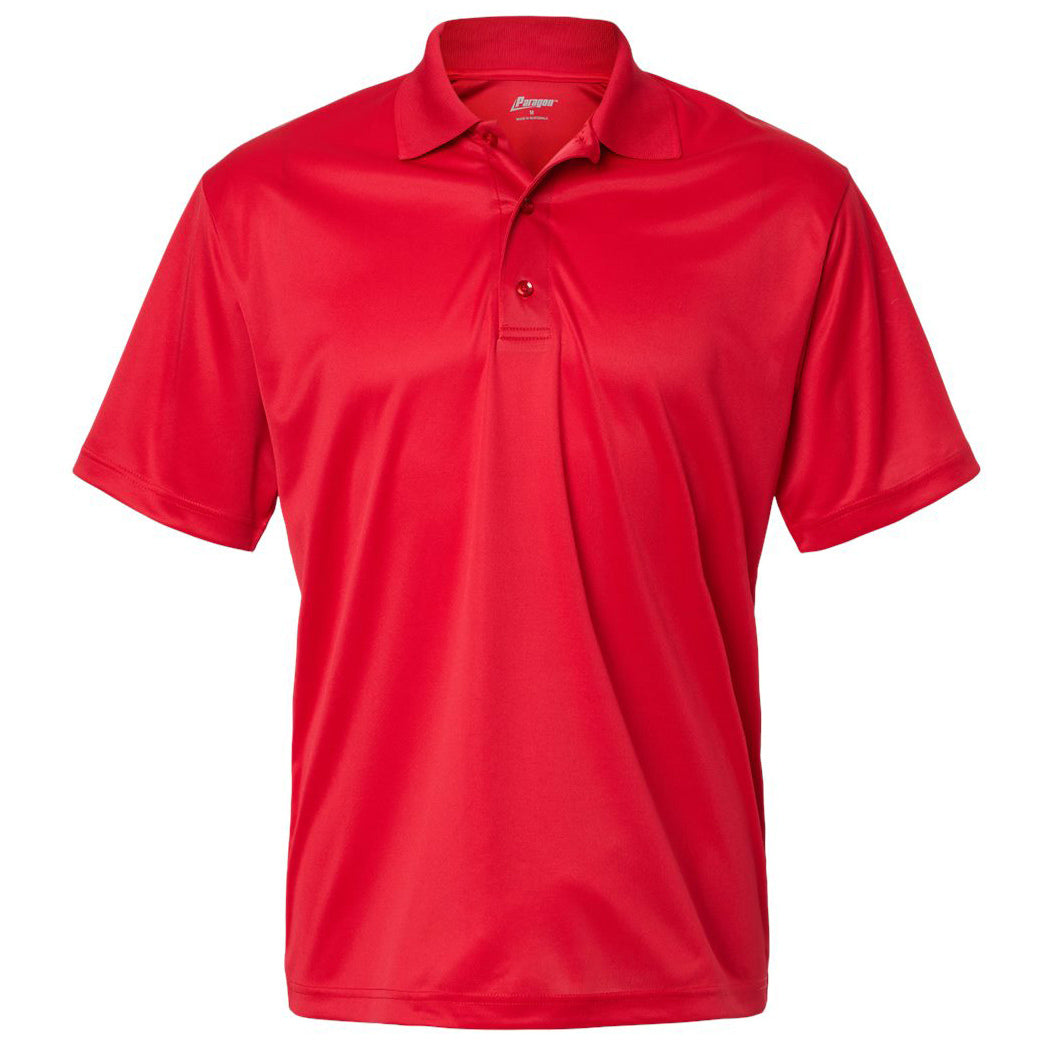 Black Polo Shirts - Paragon - Performance Microfiber