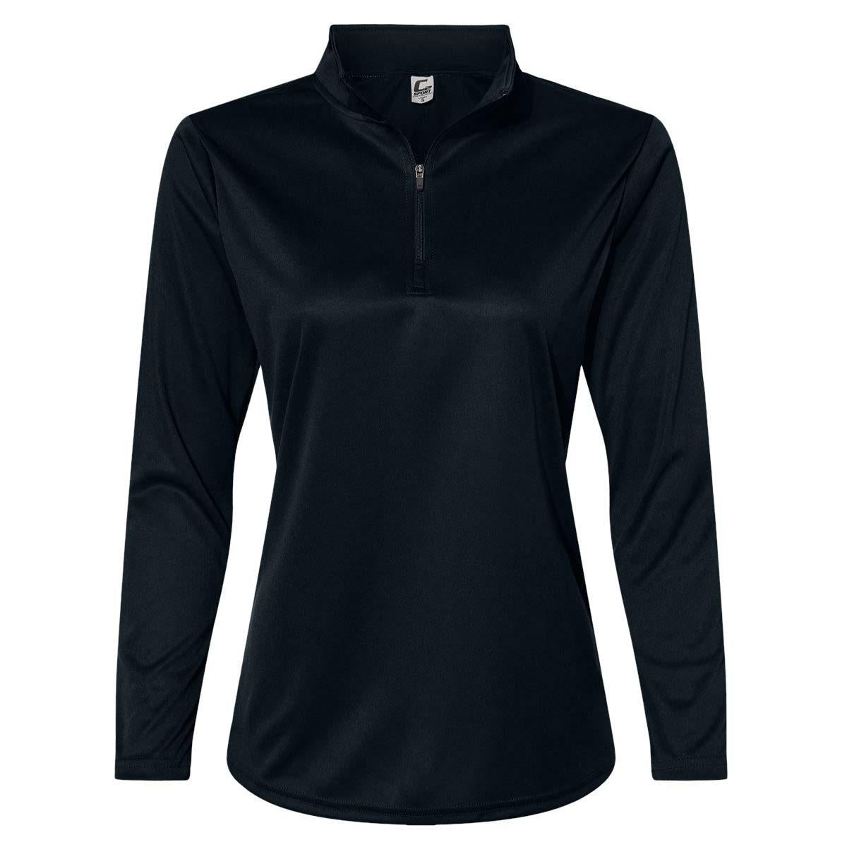 Black Sweatshirts - C2 Sport - Moisture-Wicking Fabric