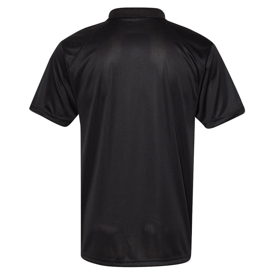 Black Polo Shirt - C2 Sport - Moisture-Wicking Fabric