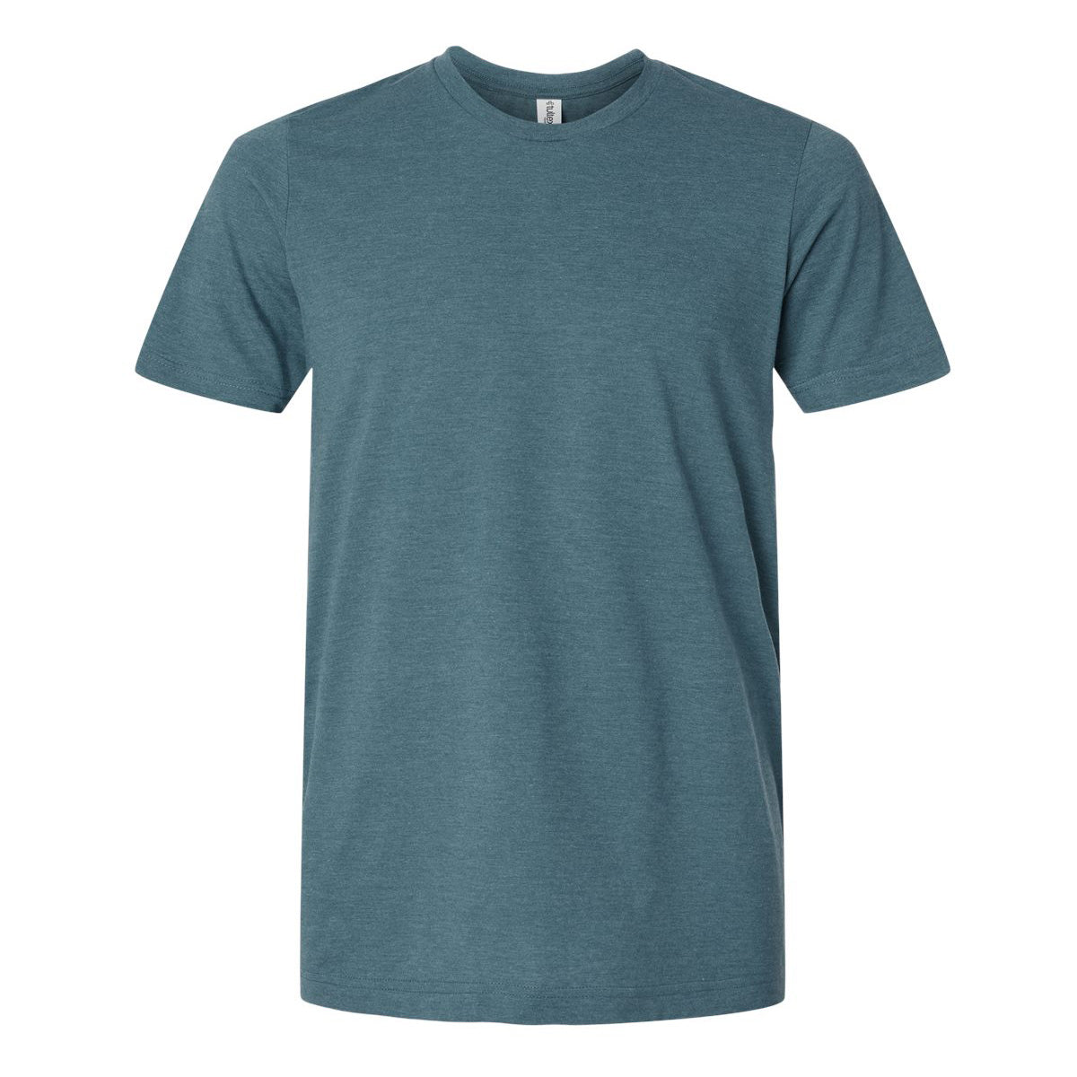 Heather Black T-Shirts - Tultex - Combed Cotton Blend