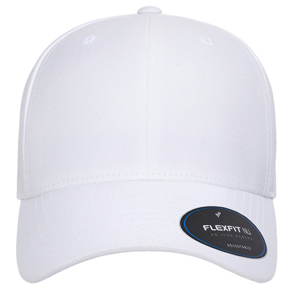 White Ball Caps - FlexFit - Structured Design