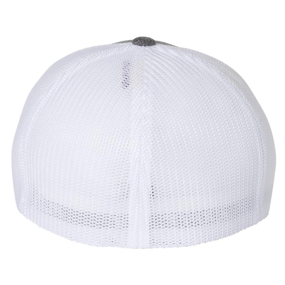 Dark Heather Grey Ball Cap - FlexFit - Comfortable Fit