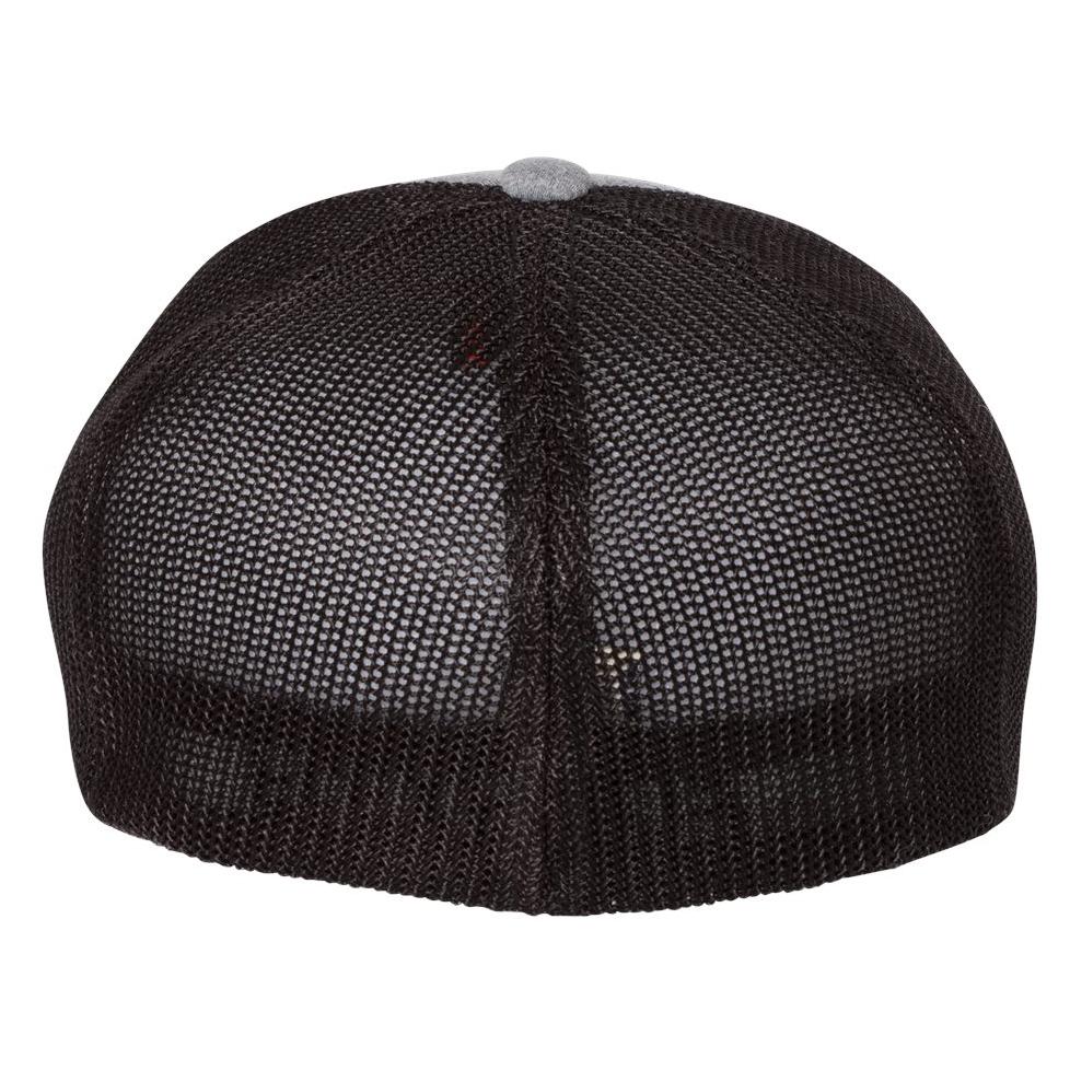 Dark Heather Grey Ball Cap - FlexFit - Comfortable Fit