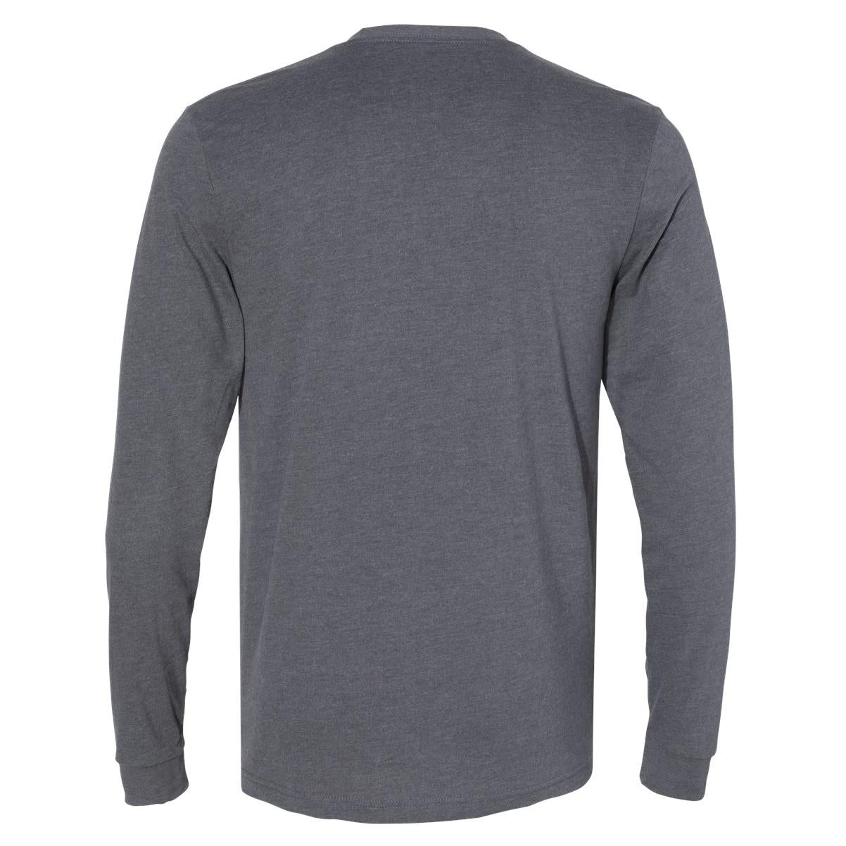 Black Sueded T-Shirt - Next Level - Long Sleeve Soft